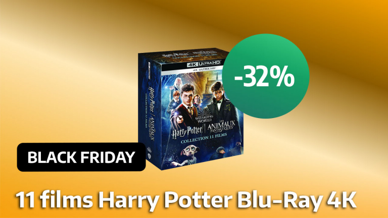 Le Black Friday s'en prend à Harry Potter et casse le prix de ce coffret 4K Wizarding World qui passe à -32% sur Amazon