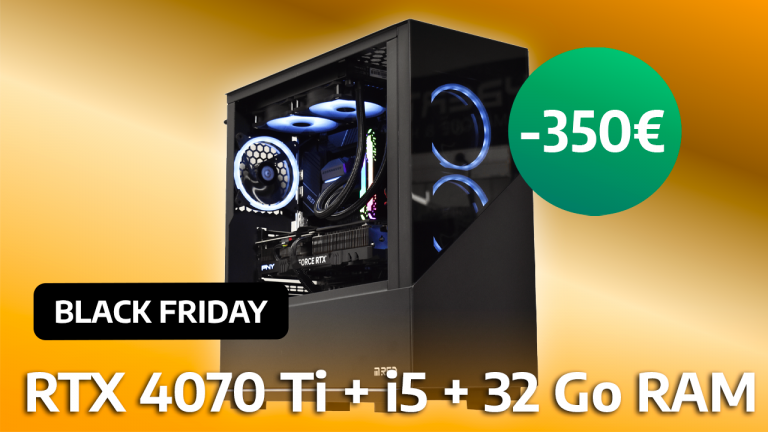 Black Friday : ce surpuissant PC fixe gamer avec la RTX 4070 Ti perd 350€ sur son prix