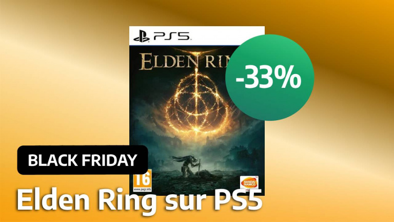 On ne s'attendait pas à retrouver Elden Ring sur PS5 à seulement 39€ chez ce marchand là, même pendant le Black Friday