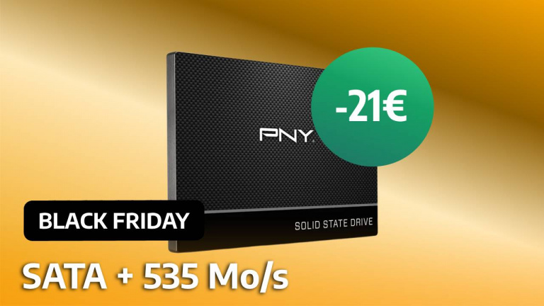 "Très rapide, facile à installer" ce SSD Sata PNY de 1 To n'est plus qu'à 49€ grâce au Black Friday !