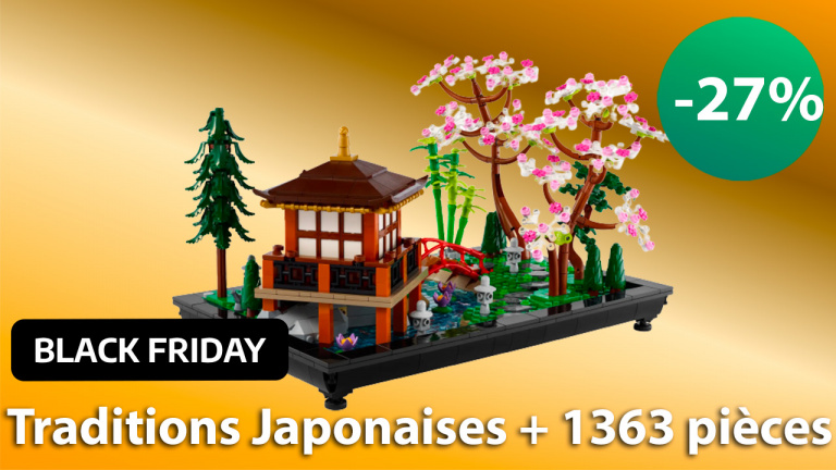 Black Friday LEGO : ce best-seller noté 4.8/5 est LE cadeau idéal pour les  fans de Japon et s'affiche à son prix le plus bas ! 