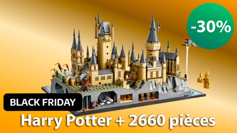 Le château de Poudlard en LEGO best à petit prix pour le Black Friday et tous les fans de Harry Potter le veulent