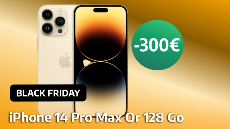 Black Friday Apple : l'iPhone 14 Pro Max à -300€, c'est uniquement aujourd'hui !