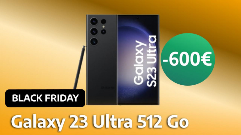 Samsung frappe fort pour le Black Friday avec sa remise de 600€ sur le Galaxy S23 Ultra 512 Go