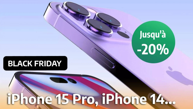 Les meilleures offres sur les iPhone prouvent que même Apple n’échappe pas au Black Friday !