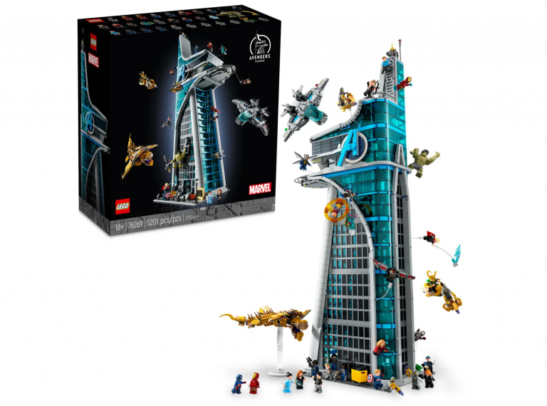 Le set LEGO avec plus de 30 personnages : « La tour des Avengers » est sans doute l'une des constructions les plus ambitieuses de la marque après celle de la Tour Eiffel