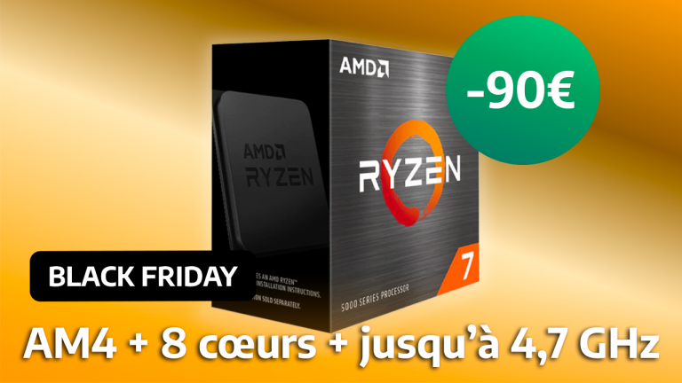 Black Friday processeur : le prix du AMD Ryzen 7 5800X n’a encore jamais été aussi bas, une aubaine pour monter un PC gaming pour pas cher