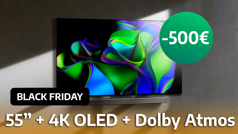 Black Friday : 500€ de réduction sur la LG OLED C3 55 pouces, à savoir l’une des meilleures TV 4K du marché, surtout à ce prix-là…