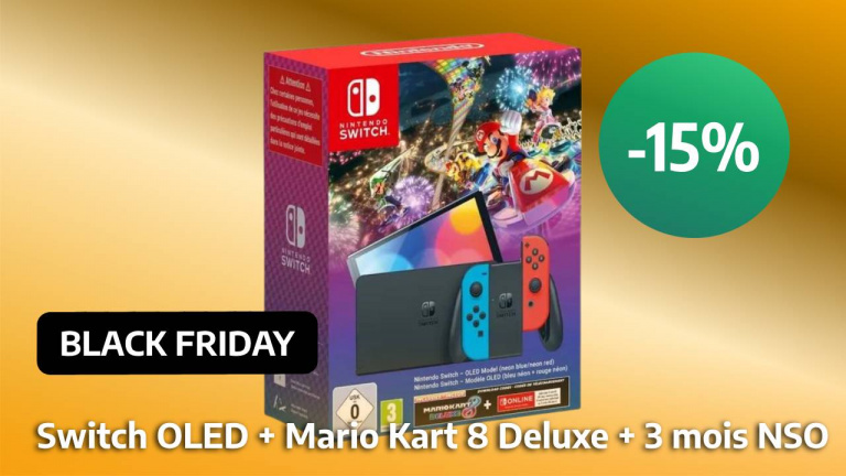 Plus que quelques jours pour profiter de la Nintendo Switch OLED à prix Black Friday