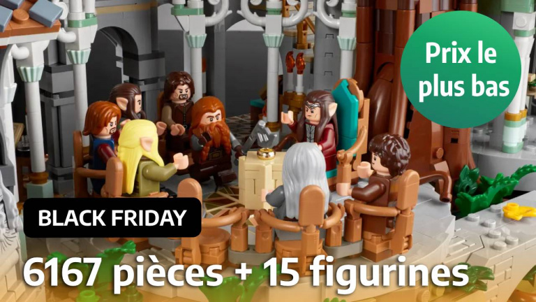 Les fans du Seigneur des Anneaux vont être conquis par ce set LEGO et par son prix pour le Black Friday !