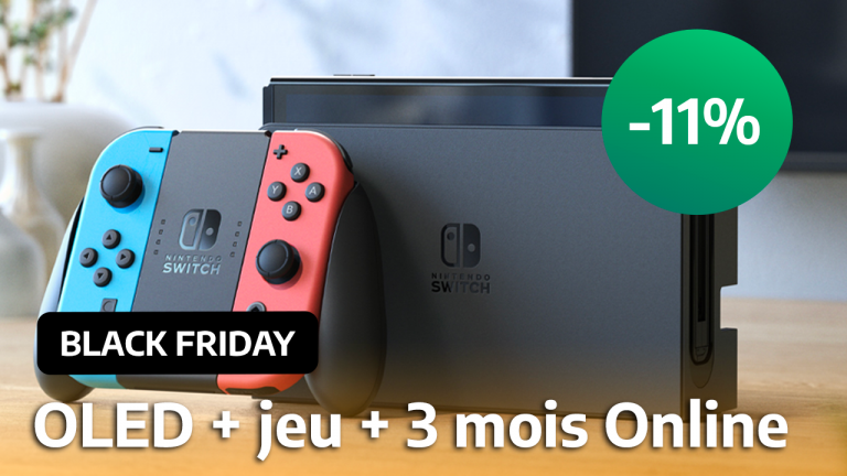 Nintendo Switch OLED : La console familiale par excellence est à un prix excellent avec un jeu inclus pour le Black Friday !