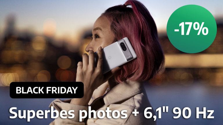 Google Pixel 7A : Un des meilleurs smartphones pour la photo est encore moins cher pendant le Black Friday !