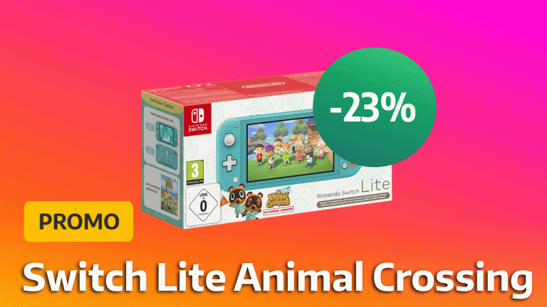 Cette Switch Lite édition limitée aux couleurs d’Animal Crossing s’offre 23% de réduction à l’approche de Noël