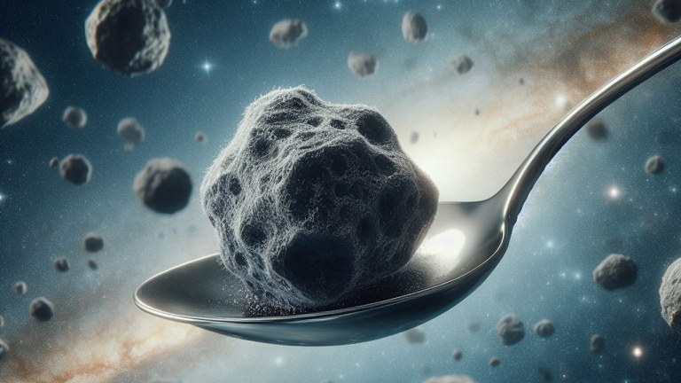 L’avenir de la science tient dans une cuillère à café contenant de la poussière prélevée sur un astéroïde. Et c’est aussi l’un des plus grands mystères de l’univers