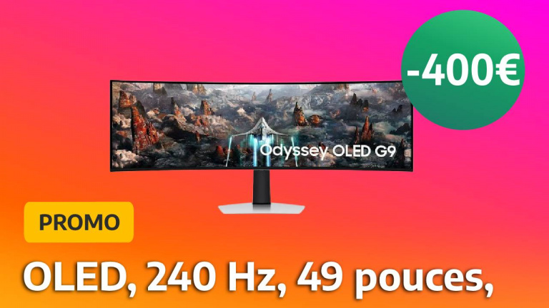 À -400€, l'écran PC gamer Samsung Odyssey OLED G9 de 49 pouces veut vous  faire craquer avant Noël ! 