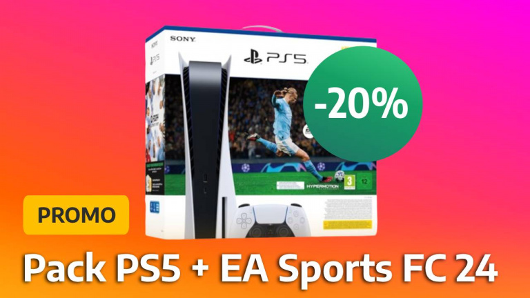 La PS5 sera probablement au pied de votre sapin pour Noël ! Normal, le pack EA Sports FC 24 est à -20% sur Internet
