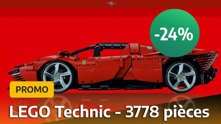 Offre exceptionnelle LEGO : obtenez la légendaire Ferrari Daytona SP3 à un prix imbattable (-24%)