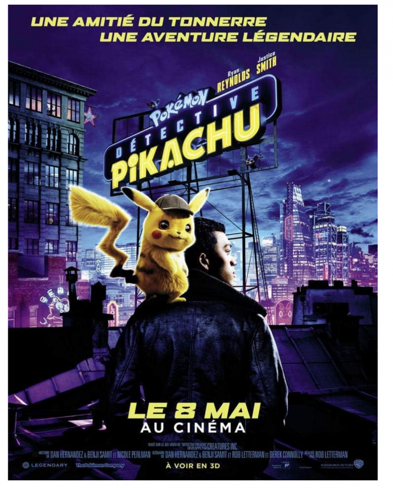 Pokémon Détective Pikachu Blu-ray