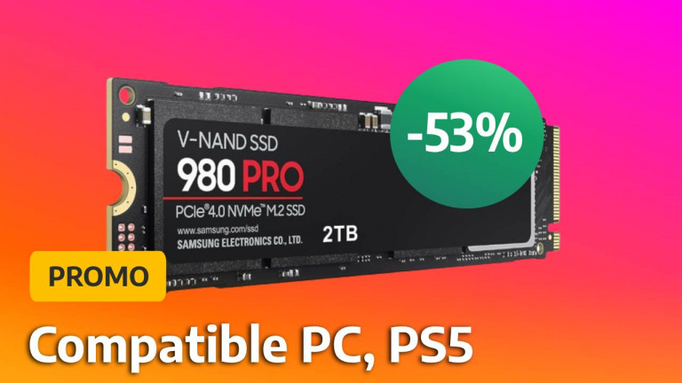 "Rapide et fiable", les utilisateurs du SSD 980 Pro de Samsung sont unanimes : c'est le meilleur rapport qualité prix pour la PS5 surtout à -53%