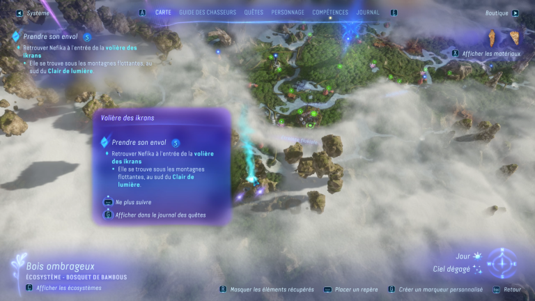Ikran Avatar Frontiers of Pandora : comment débloquer la monture volante du jeu ?
