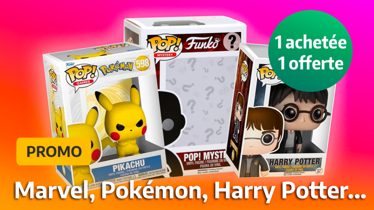 Ce site français veut se débarrasser de ses figurines POP : pour 1 achetée, vous en aurez 1 offerte ! Des modèles Harry Potter, Marvel, Pokémon et bien d'autres sont au rendez-vous...