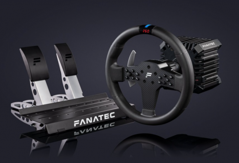 Pour jouer à Forza ou à Assetto Corsa, c'est idéal ! Le nouveau volant Fanatec va faire un carton auprès des joueurs PC