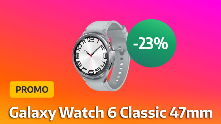 Promo montre connectée Samsung : la Galaxy Watch 6 Classic est -22%, mais ça ne durera pas