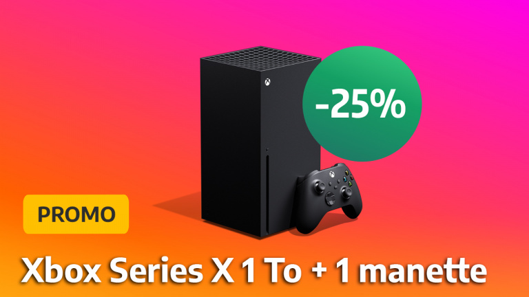 La Xbox Series X est en réduction : -25% sur la console de jeux