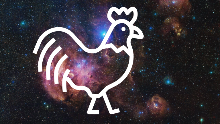La nébuleuse du poulet qui court existe, une région de l'espace si grande qu'il faudrait à un poulet moyen près de 21 milliards d'années pour la traverser