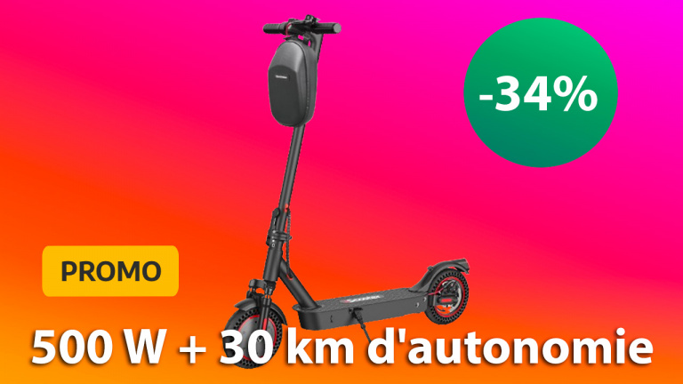 L’excellente trottinette électrique iScooter i9Max passe sous la barre des 300€ chez ce marchand français !