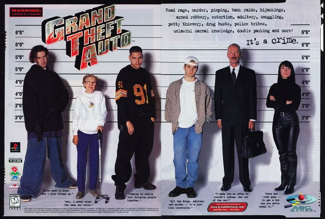 Aujourd’hui, la police s’amuse avec GTA 6. Il y a 26 ans, elle craignait Grand Theft Auto ! 