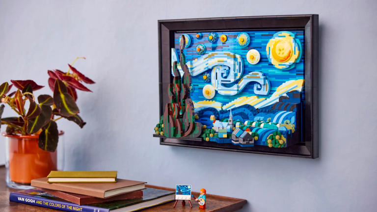 Exposer une œuvre d'art chez soi sans dépenser une fortune ? C'est possible avec ce set LEGO à prix réduit représentant un célèbre tableau !