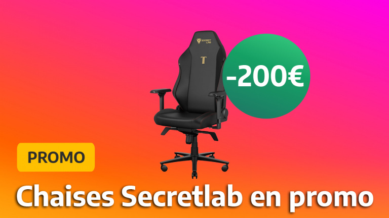 Secretlab craque et casse le prix de toutes ses chaises gamer pour la fin d'année !