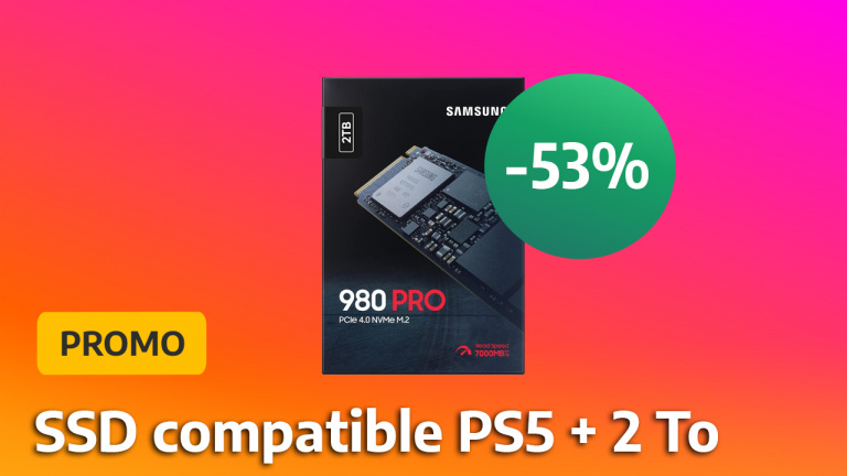 Promo SSD Samsung : -53% sur le 980 Pro, qui fait 2 To et est parfait pour la PS5 ! 
