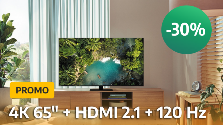 Promo : -30% sur cette TV 4K QLED de 65 pouces en 120 Hz signée Samsung !