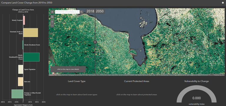 Cette carte interactive montre à quoi ressemblera votre région en 2050. Spoiler : vous allez avoir un sacré choc