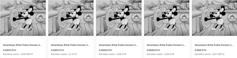 Mickey Mouse dans le domaine public : le personnage emblématique devient un produit dérivé très lucratif en ligne