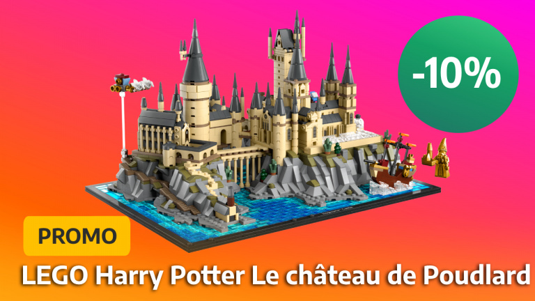 Le château de Poudlard à vendre ? Oui, mais c'est en LEGO et en promo !