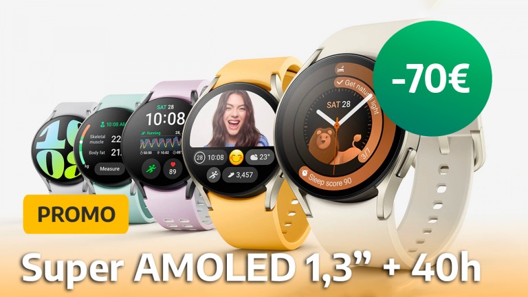 Galaxy Watch6 : 70€ de réduction sur la montre connectée de Samsung grâce à une offre spéciale juste avant les Soldes !