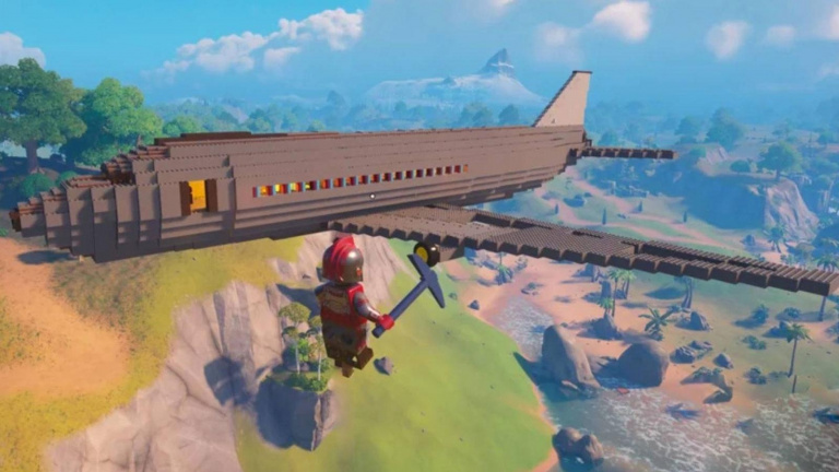 Apprenez à construire un véritable avion de ligne sur LEGO Fortnite ! Et le pire, c'est qu'il est fonctionnel