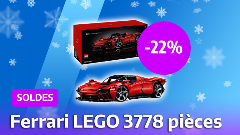 J'adore Ferrari, alors je m'en achète une... en LEGO et en grosse promo sur Amazon, mais je ne regrette rien !
