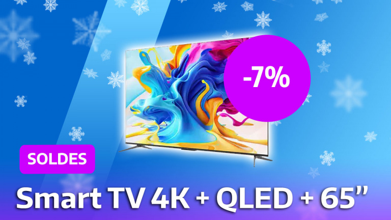 TV 4K : si vous cherchez un modèle QLED, 65 pouces et pas cher pendant les soldes, il n'y a juste pas mieux que ça