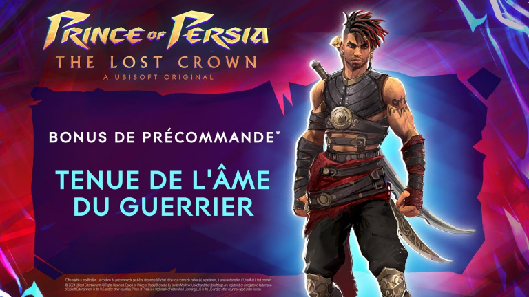 Heure de sortie Prince of Persia The Lost Crown : Quand peut-on jouer à l'accès anticipé ?