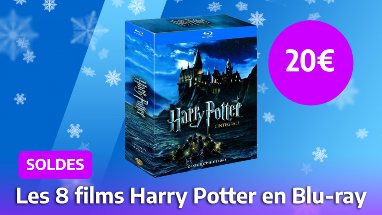 Enfourchez un balais et dépêchez-vous, la vente flash sur l'intégrale Blu-Ray des films Harry Potter va bientôt s'arrêter et ça serait fou de passer à côté