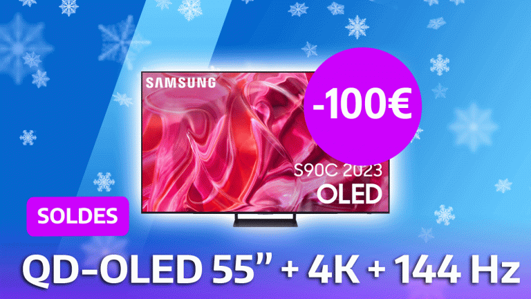 TV OLED : dans le monde des téléviseurs haut de gamme, voici la meilleure promo des soldes 2024, un prix très fort pour le Samsung S90C