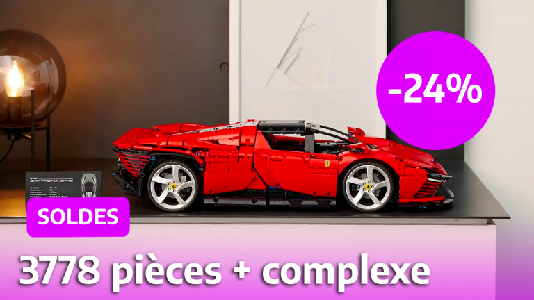 Peut être le meilleur set LEGO Technic : complexe, premium et pas cher pendant les Soldes, la Ferrari Daytona SP3 en LEGO est bluffante