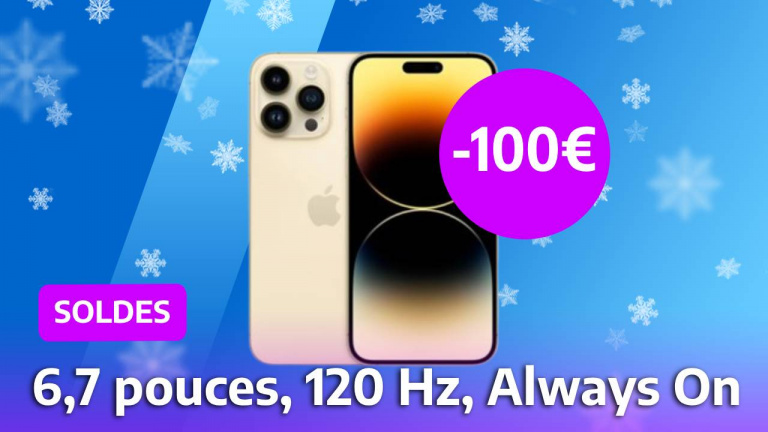 Désormais introuvable en Apple Store, l’iPhone 14 Pro Max est à -100€ chez ce marchand ce week-end seulement