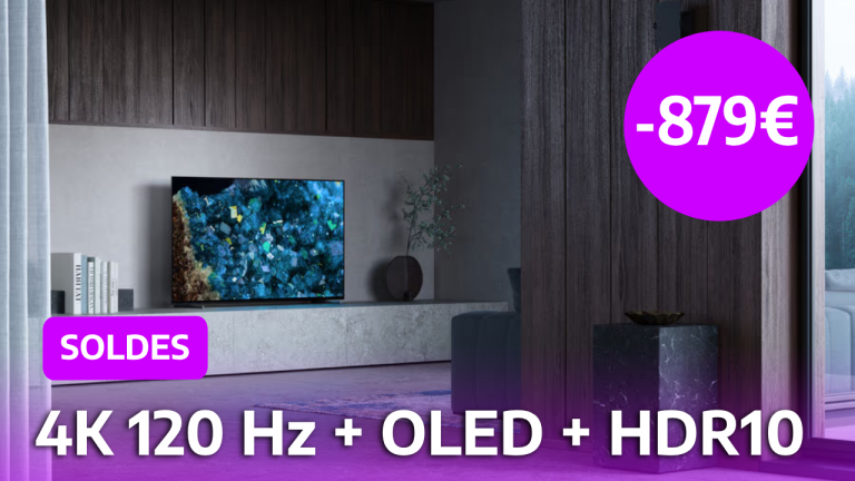 Sony A80L : Un des meilleurs rapport qualité prix des TV 4K OLED est à -879€ pendant les soldes !