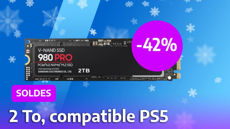 N’ignorez pas cette offre immanquable des soldes sur le SSD 980 Pro de Samsung, l'accessoire indispensable pour votre PS5 ou votre PC gamer