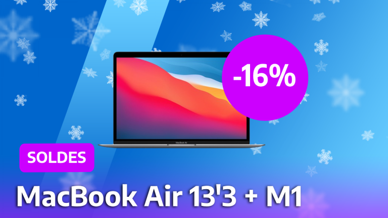 Pendant les soldes, le MacBook Air n'est plus aussi inaccessible qu'avant, la preuve avec ce modèle dont le prix perd 200€